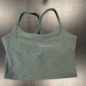 Beyond Yoga Green Crop Top